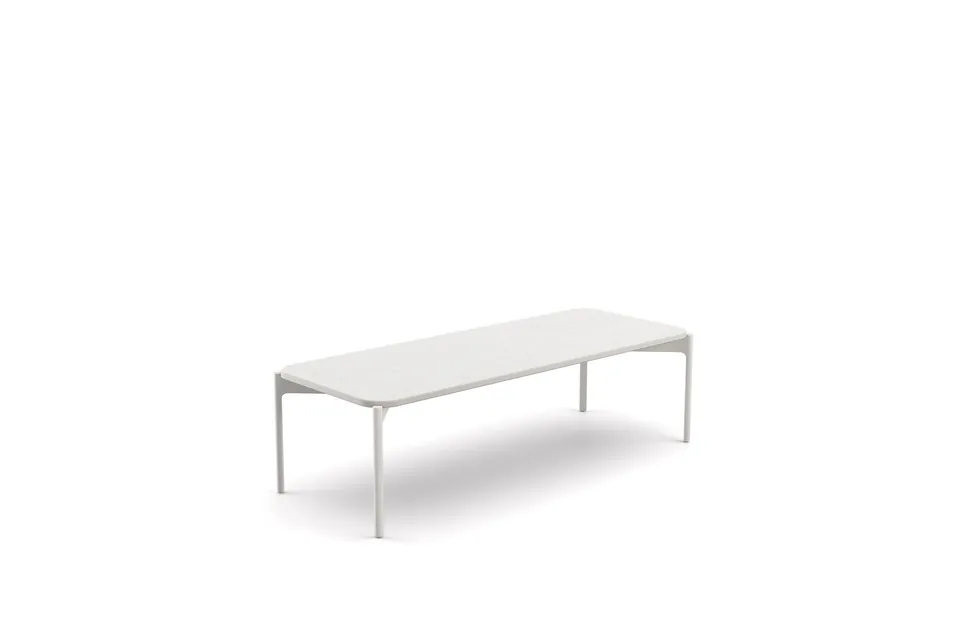Dedon Izon coffee table 50x130, studio photo