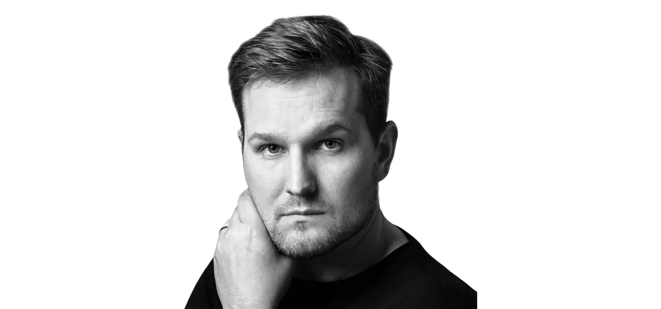Sebastian Herkner, designer of Dedon Mbrace, Mbarq, Loon, Mbrace Alu, Mdear outdoor furniture