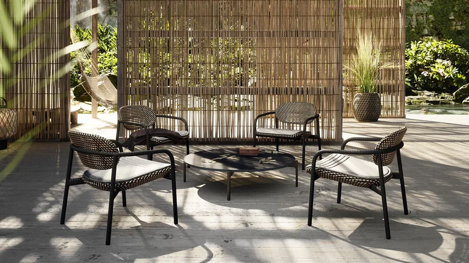 Dedon Roii outdoor furniture, roii & izon spiritual mountain