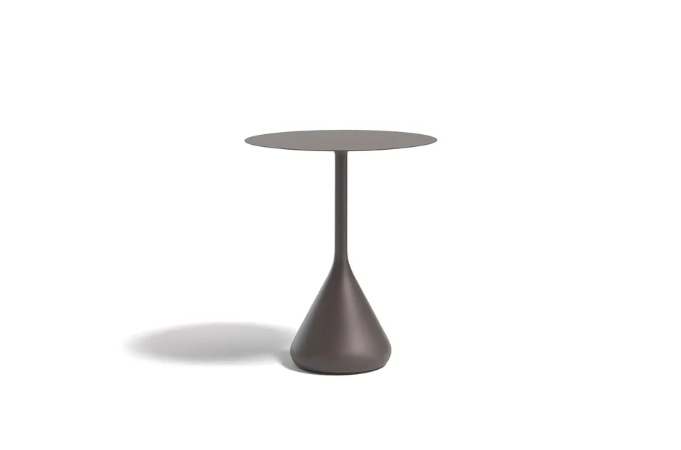 Dedon Satellite counter height table 80 cm, studio photo