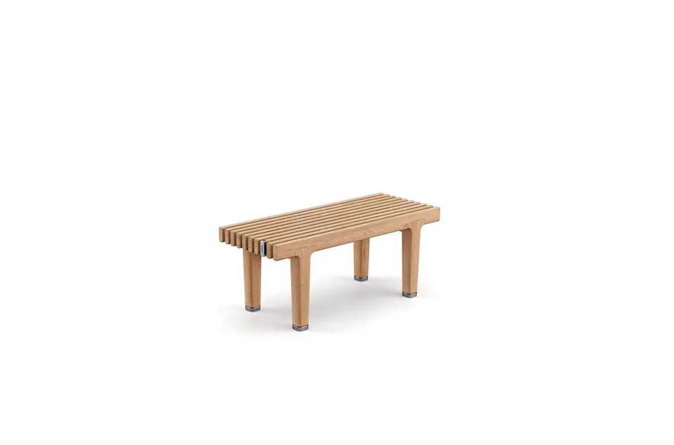 Dedon Sealine bench, studio photo