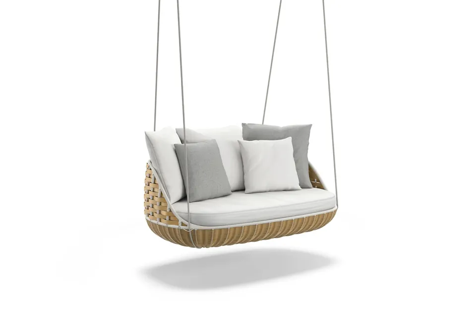 Dedon Swingrest swingus 2-seater, studio photo