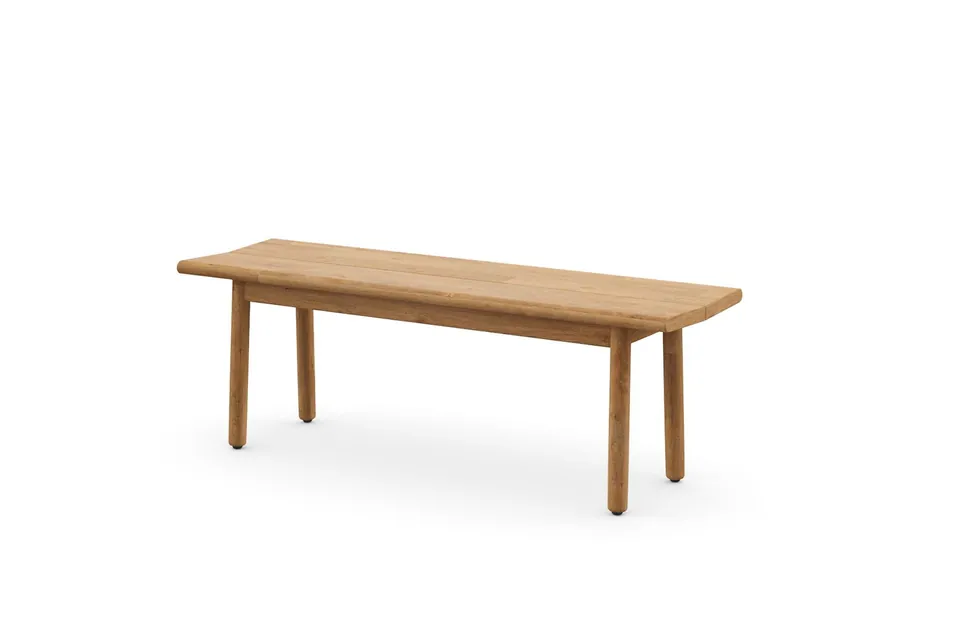 Dedon Tibbo bench, studio photo